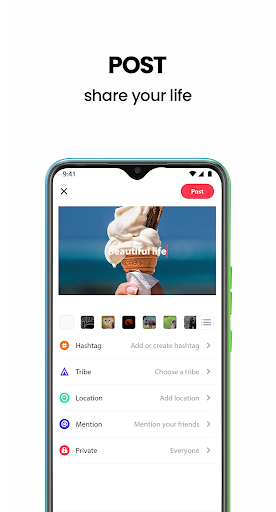 MORE: Discover & share happen - Image screenshot of android app