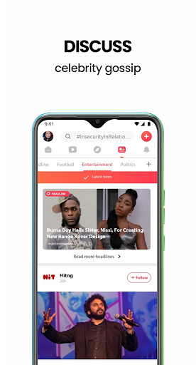 MORE: Discover & share happen - Image screenshot of android app