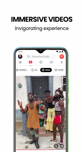 MORE: Discover & share happen - Image screenshot of android app