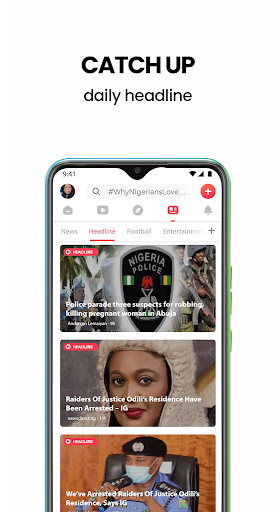 MORE: Discover & share happen - Image screenshot of android app