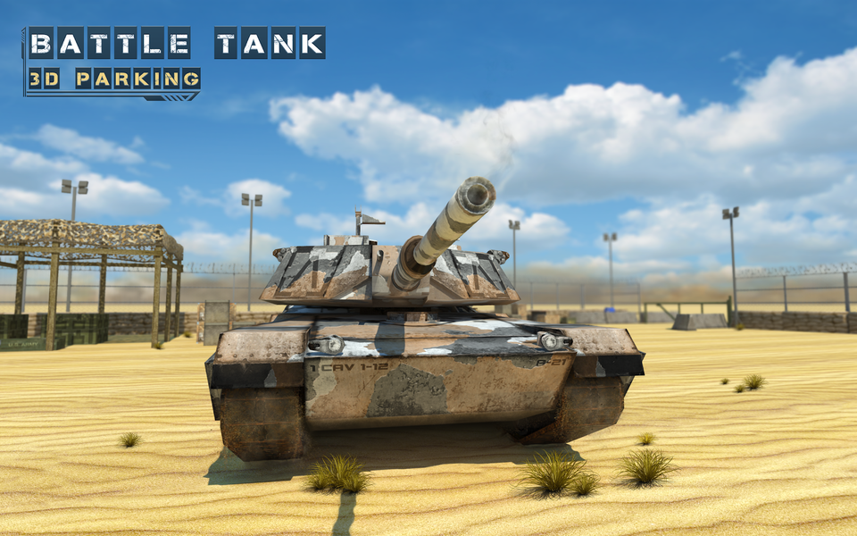 Battle Tank 3D Parking - Gameplay image of android game