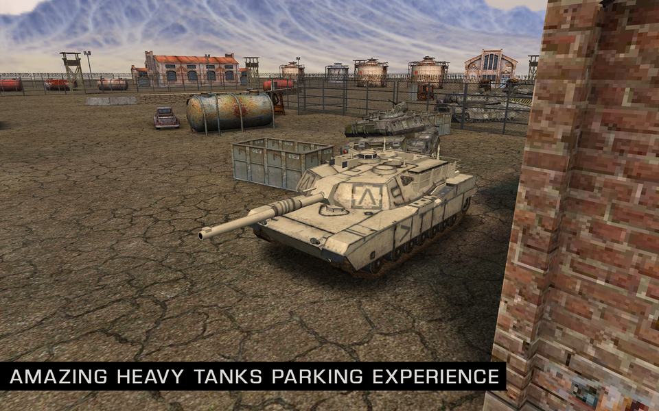 Battle Tank 3D Parking - Gameplay image of android game