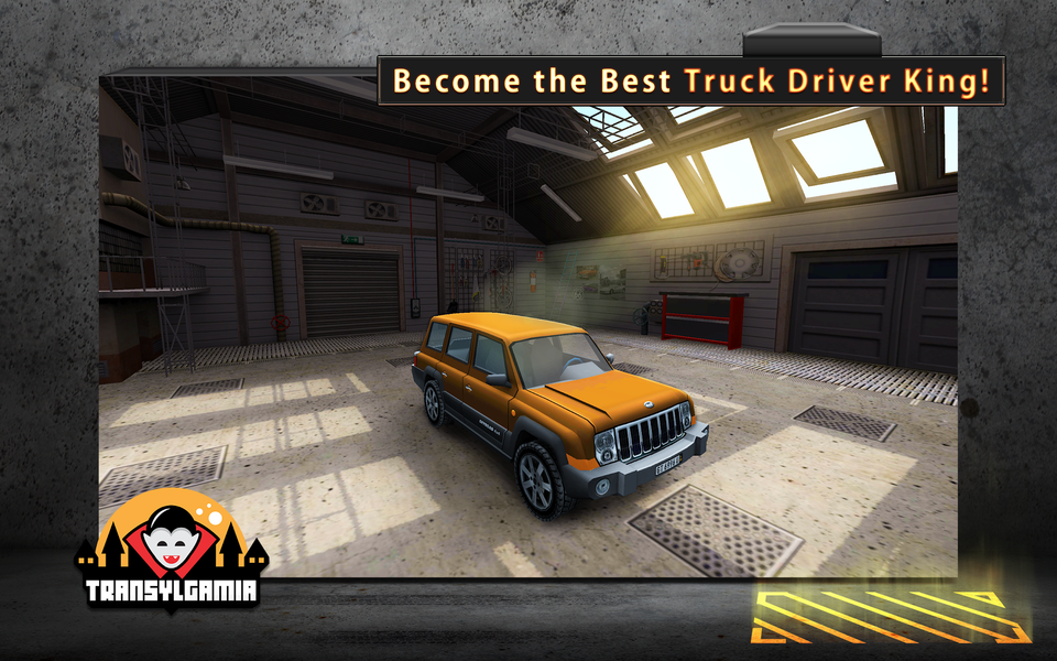 City Truck Madness 3D Parking - Gameplay image of android game