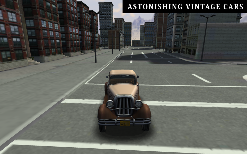 Classic Cars 3D Parking - Gameplay image of android game