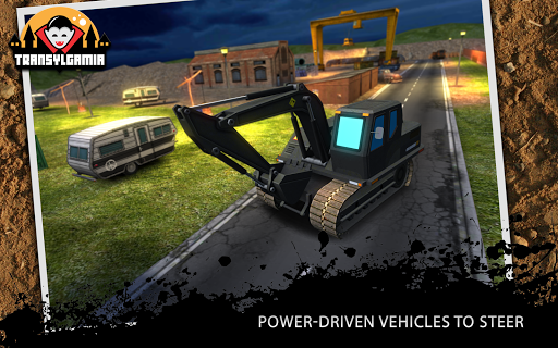 Heavy Excavator 3D Parking - Gameplay image of android game