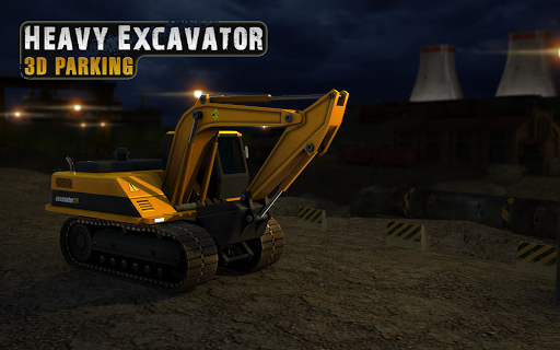 Heavy Excavator 3D Parking - Gameplay image of android game