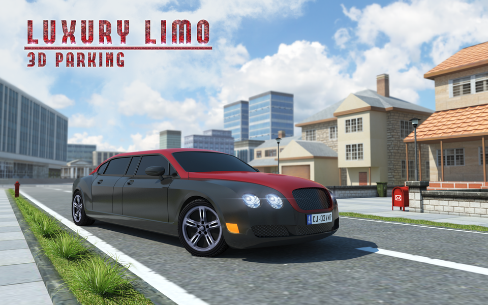 Luxury Limo 3D Parking - Gameplay image of android game