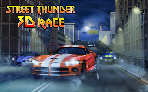 Street Thunder 3D Night Race - عکس بازی موبایلی اندروید