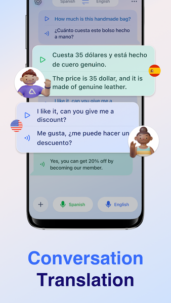 Translate:Language Translator - عکس برنامه موبایلی اندروید