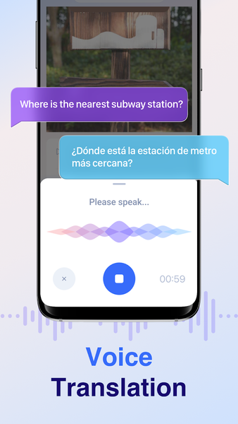 Translate：Language Translator - عکس برنامه موبایلی اندروید