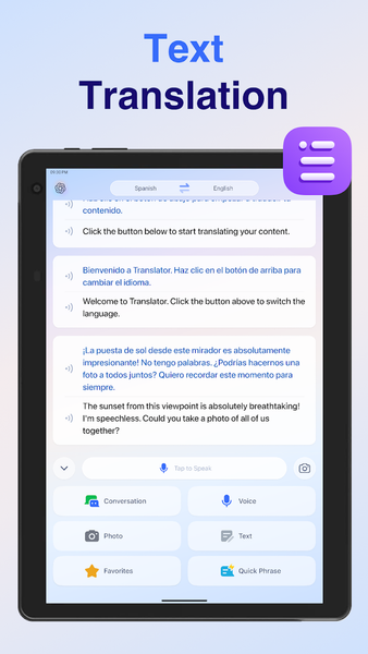 Translate:Language Translator - عکس برنامه موبایلی اندروید