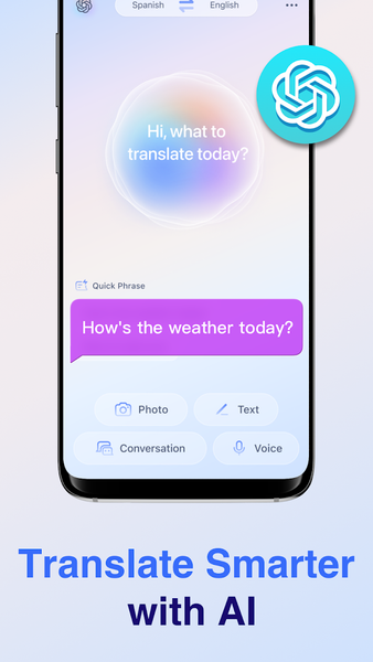 Translate:Language Translator - عکس برنامه موبایلی اندروید