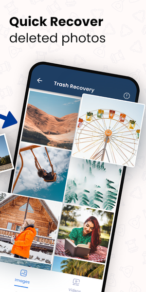 Photo Recovery, Recover Videos - عکس برنامه موبایلی اندروید