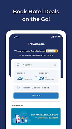 Travala.com: Hotels & Flights - Image screenshot of android app