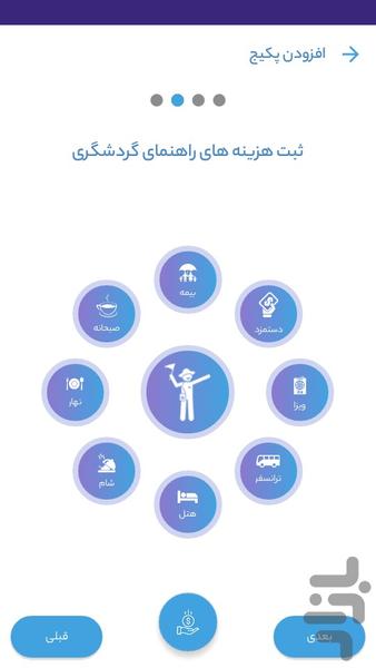 پکیج گردشگری - عکس برنامه موبایلی اندروید