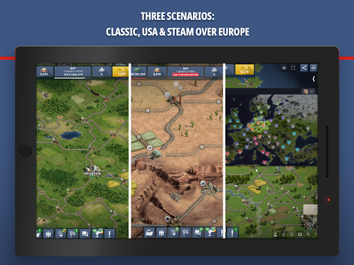Rail Nation - Railroad Tycoon - عکس بازی موبایلی اندروید