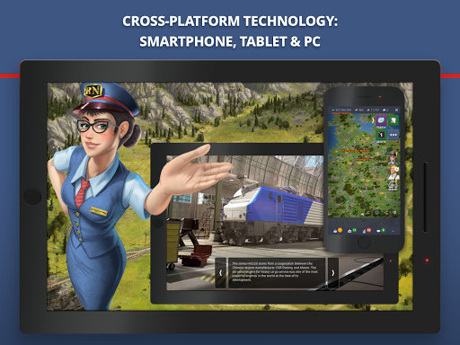 Rail Nation - Railroad Tycoon - عکس بازی موبایلی اندروید