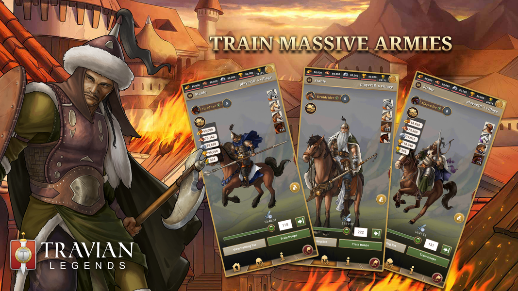 Travian: Legends Strategy MMO - Gameplay image of android game