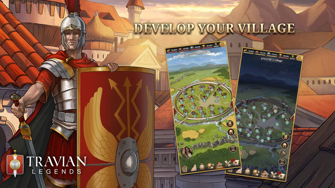 Travian: Legends Strategy MMO - Gameplay image of android game