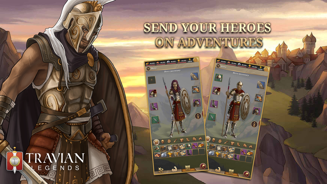Travian: Legends Strategy MMO - Gameplay image of android game