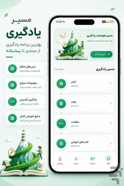 آموزش ترکی آذربایجانی | زبان ترکی - Image screenshot of android app