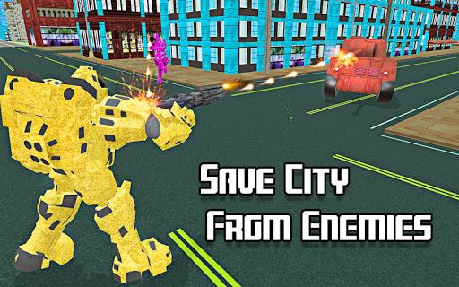 Multi Robot Transform Tank War - Gameplay image of android game