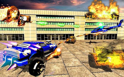 Multi Robot Car Transform War - Gameplay image of android game