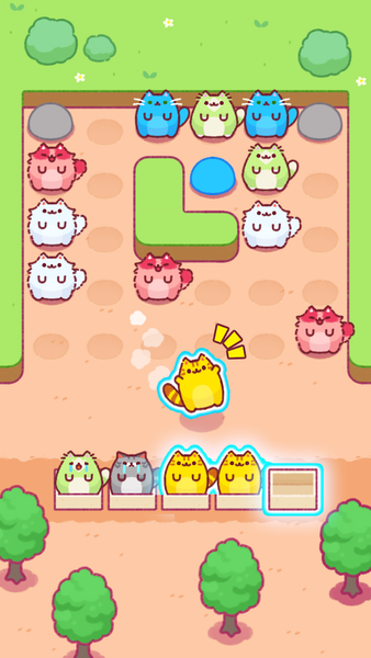 Cat Block Jam: Healing Puzzle - عکس بازی موبایلی اندروید