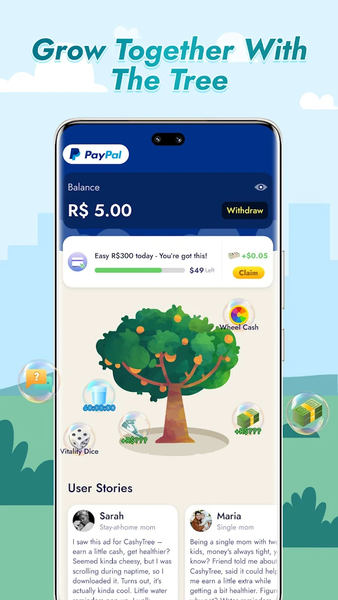 CashTree - Play & Earn Rewards - Image screenshot of android app