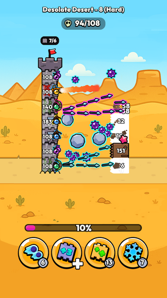 Block Clash - TD - عکس بازی موبایلی اندروید