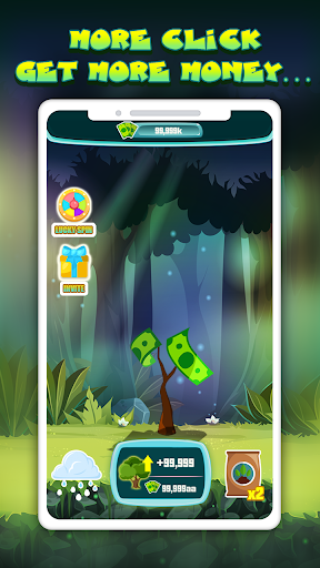 Click For Money - Click To Grow - Gameplay image of android game