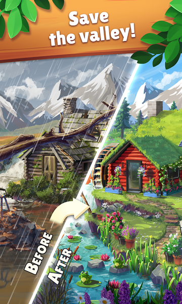 Longleaf Valley: Merge Game - عکس بازی موبایلی اندروید