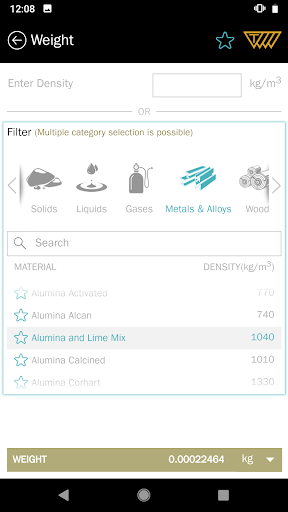 Area Volume Calculator - عکس برنامه موبایلی اندروید
