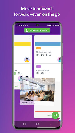 Trello: Manage Team Projects - Image screenshot of android app