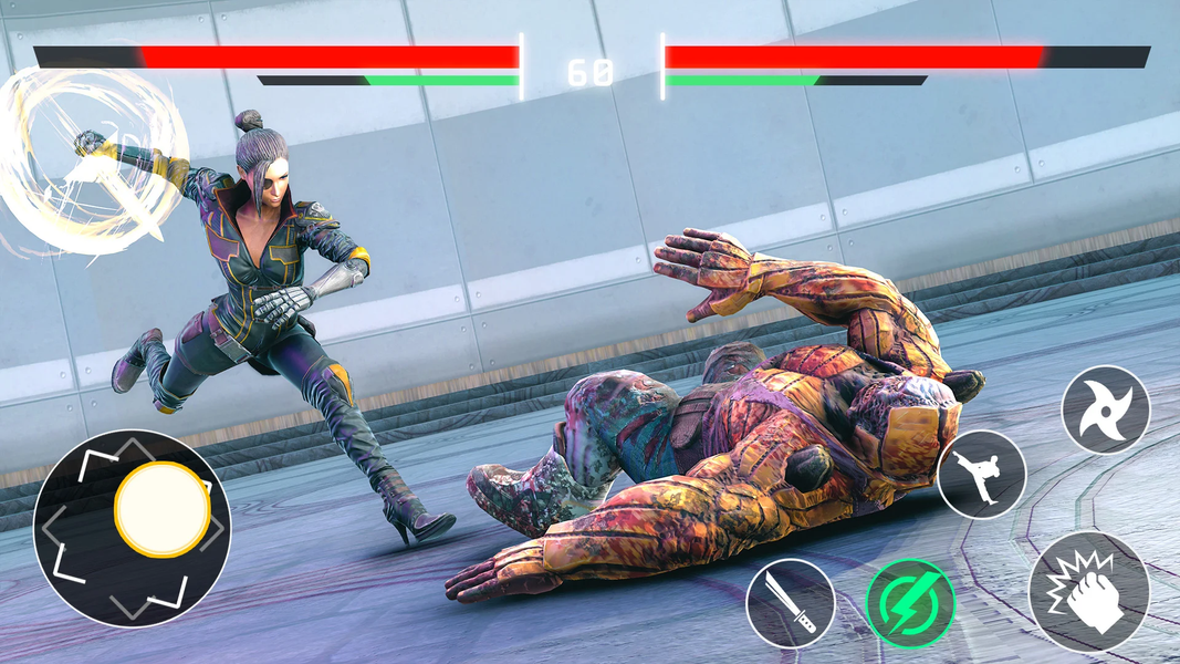 Kung Fu Karate Fight Game - Gameplay image of android game