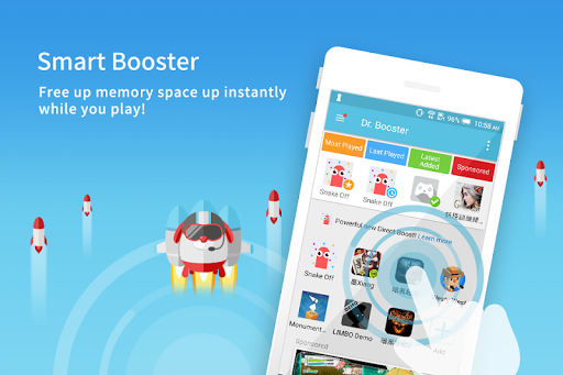 Dr. Booster - Boost Game Speed - عکس برنامه موبایلی اندروید