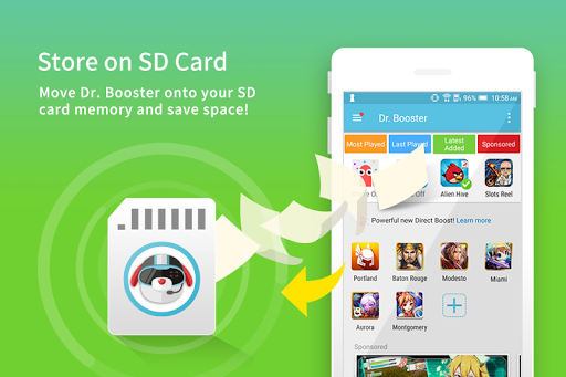 Dr. Booster - Boost Game Speed - عکس برنامه موبایلی اندروید