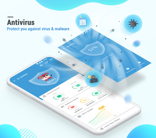 Dr. Safety: Antivirus, Booster - عکس برنامه موبایلی اندروید