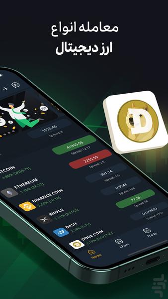 Crypto currency Exchange - trendo - Image screenshot of android app