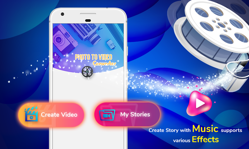 Photo Video Status Maker - عکس برنامه موبایلی اندروید