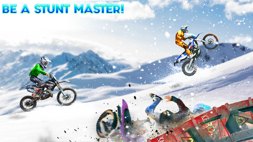 Snow Tricky Bike Stunt Race ۳D - عکس بازی موبایلی اندروید