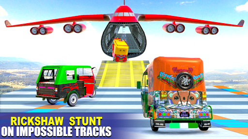 Tuk Tuk Taxi Driving Games 3D - عکس بازی موبایلی اندروید