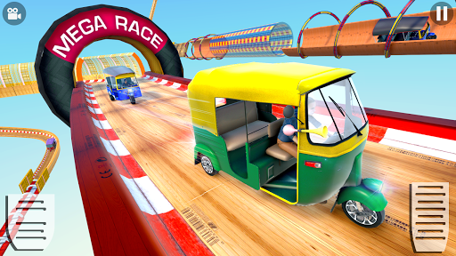 Tuk Tuk Taxi Driving Games ۳D - عکس بازی موبایلی اندروید