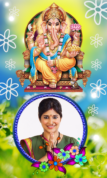 Lord Ganesh Photo Frames - عکس برنامه موبایلی اندروید