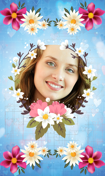 Flower Photo Frames : Insta Dp - عکس برنامه موبایلی اندروید
