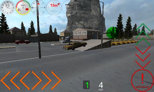 Duty Driver Taxi LITE - Gameplay image of android game