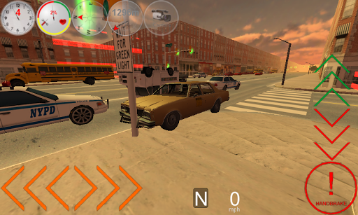 Duty Driver Taxi LITE - Gameplay image of android game