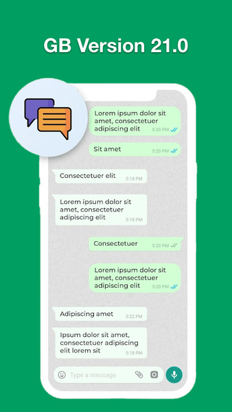GB Version APK 2023 - Image screenshot of android app