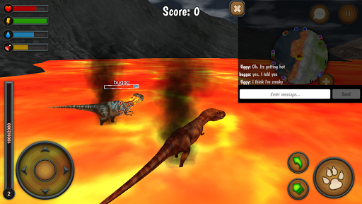 T-Rex World Multiplayer - عکس بازی موبایلی اندروید