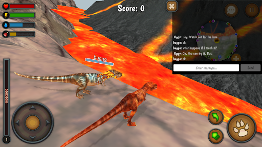 T-Rex World Multiplayer - عکس بازی موبایلی اندروید